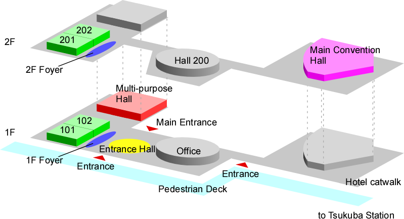 Floor Plan of Epochal Tsukuba